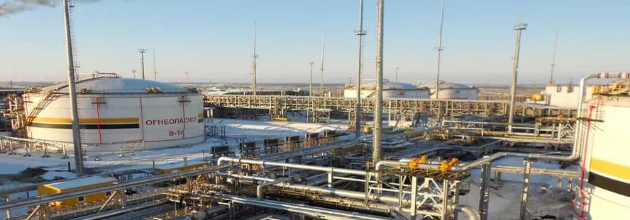 Нефтебаза в Лабытнанги